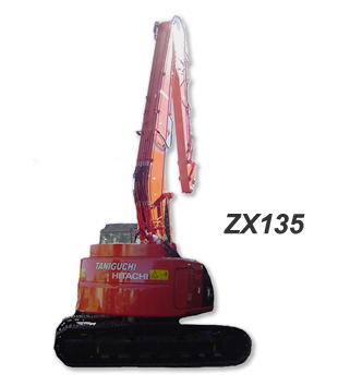 ZX135　日立建機